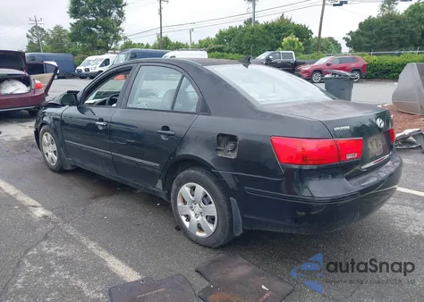 2009 Hyundai Sonata Gls z USA, uszkodzony, nr VIN 5NPET46C49H572775